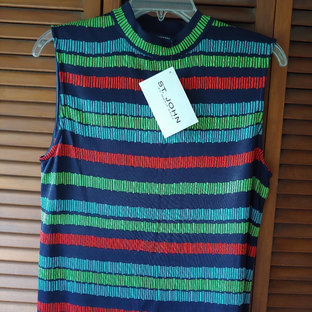 St John blouse NWT